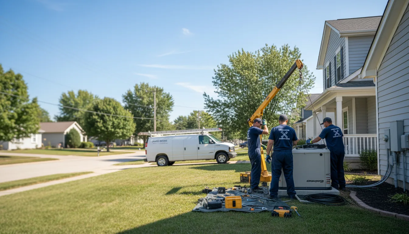 Generator Installation in Mason City, IL near me